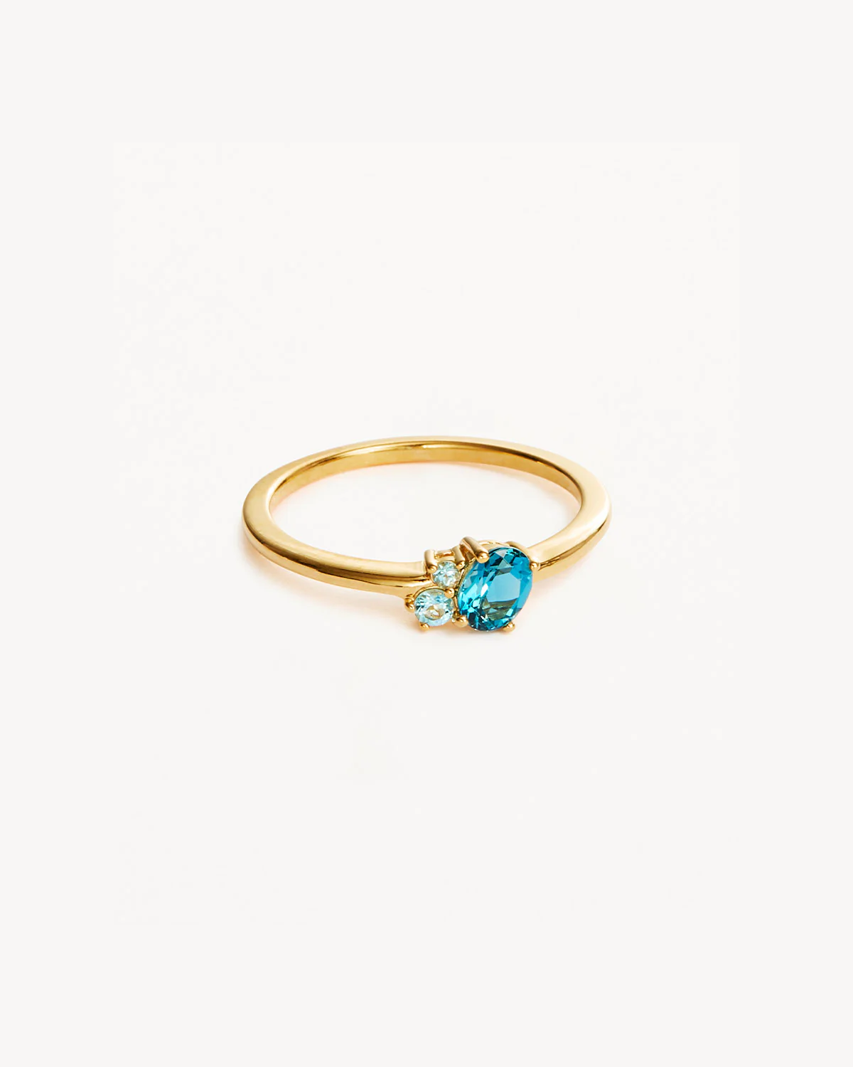 18k Gold Vermeil Kindred Birthstone Ring - December