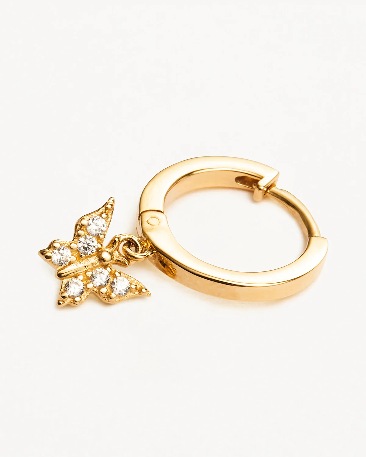 106-14k-solid-gold-fly-with-me-hoop-3.webp 14k Solid Gold Fly With Me Hoop