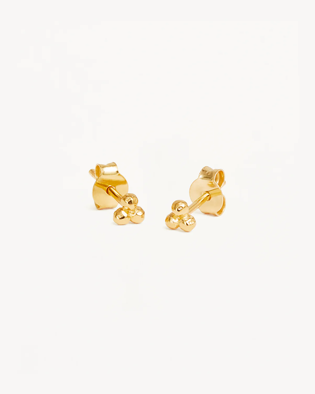 18k Gold Vermeil Karma Stud Earrings