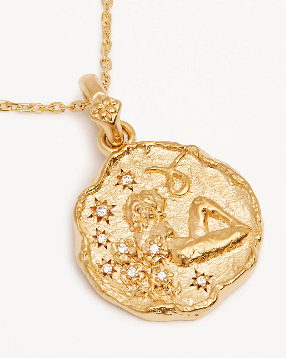 1135-18k-gold-vermeil-she-is-zodiac-necklace-taurus-3.webp 18k Gold Vermeil She is Zodiac Necklace - Taurus