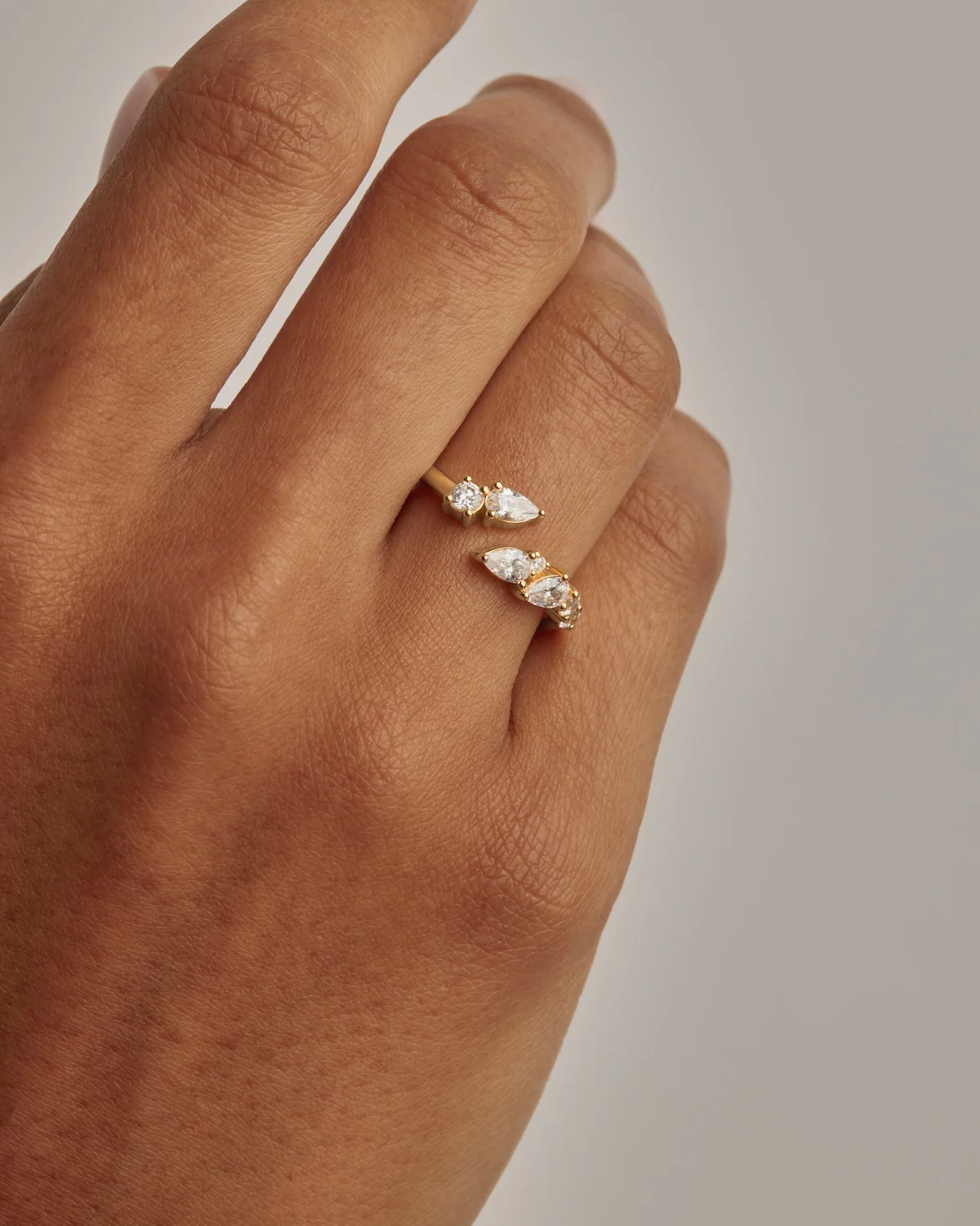 18k Gold Vermeil Ocean Whisper Ring