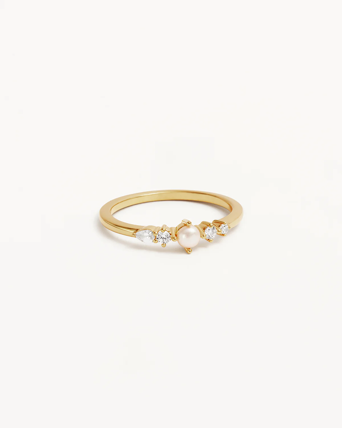 18k Gold Vermeil Sea Foam Ring