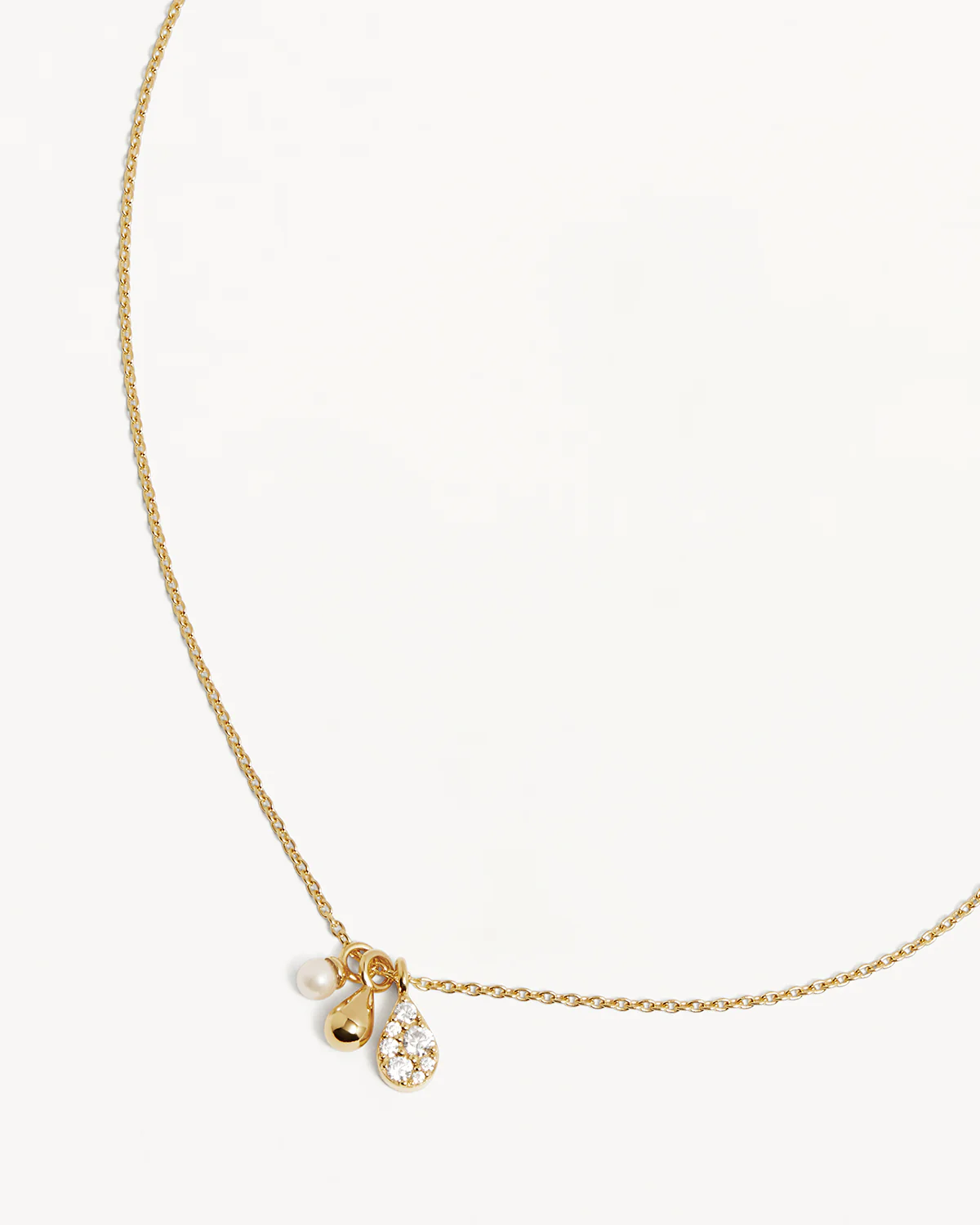 18k Gold Vermeil Ocean Mist Necklace