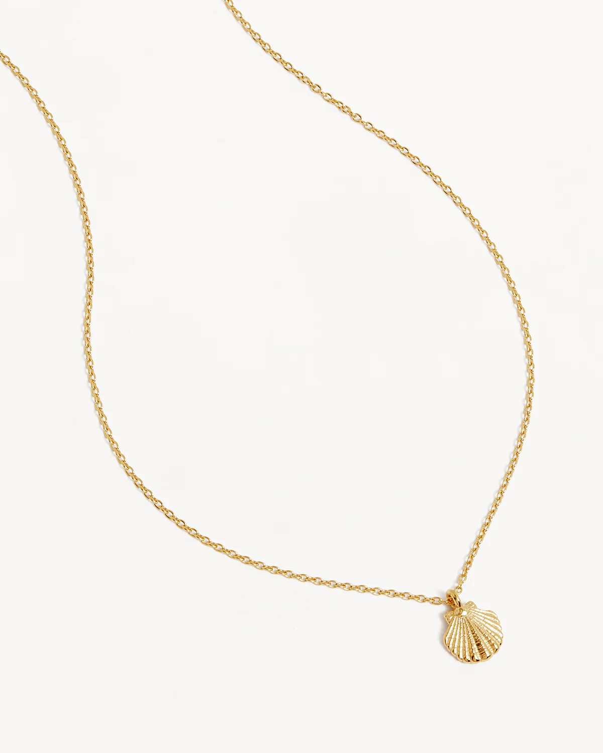 18k Gold Vermeil By the Shore Shell Necklace