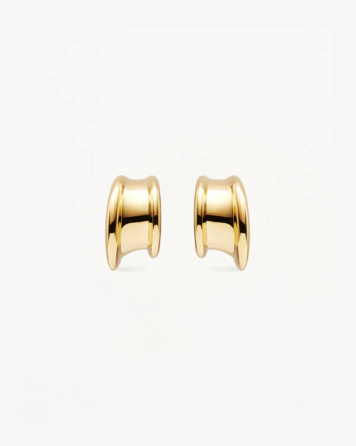 18k Gold Vermeil Muse Small Hoops