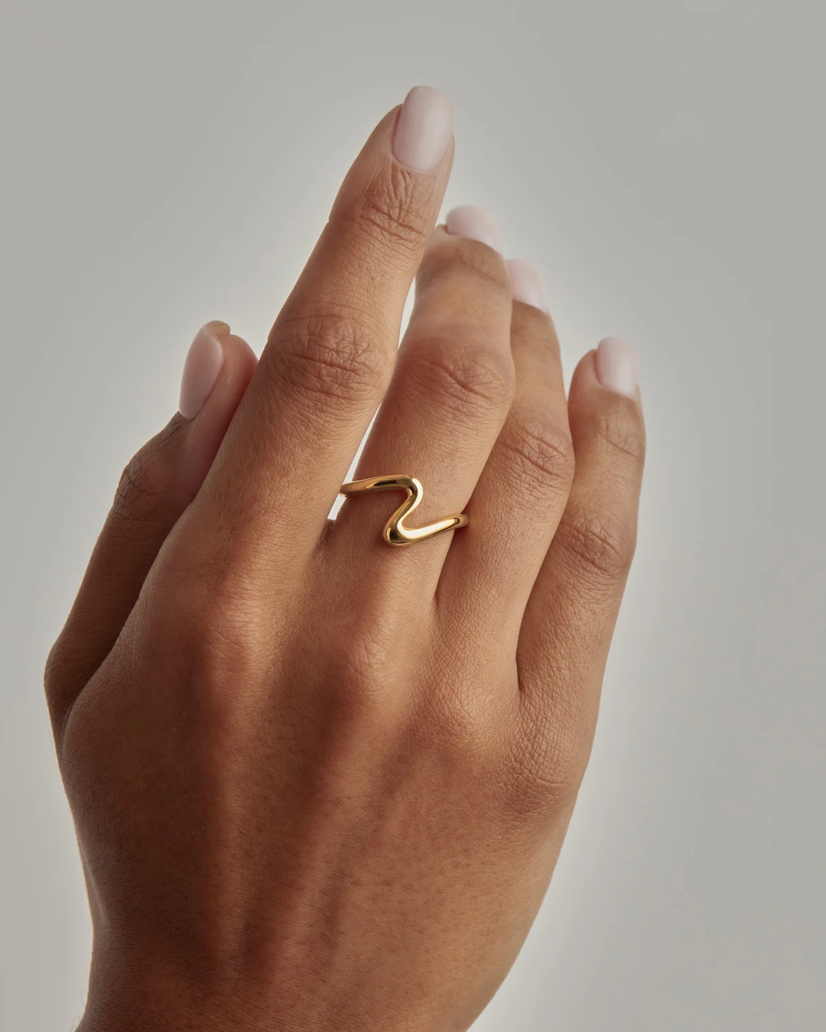 18k Gold Vermeil Flow of Life Ring
