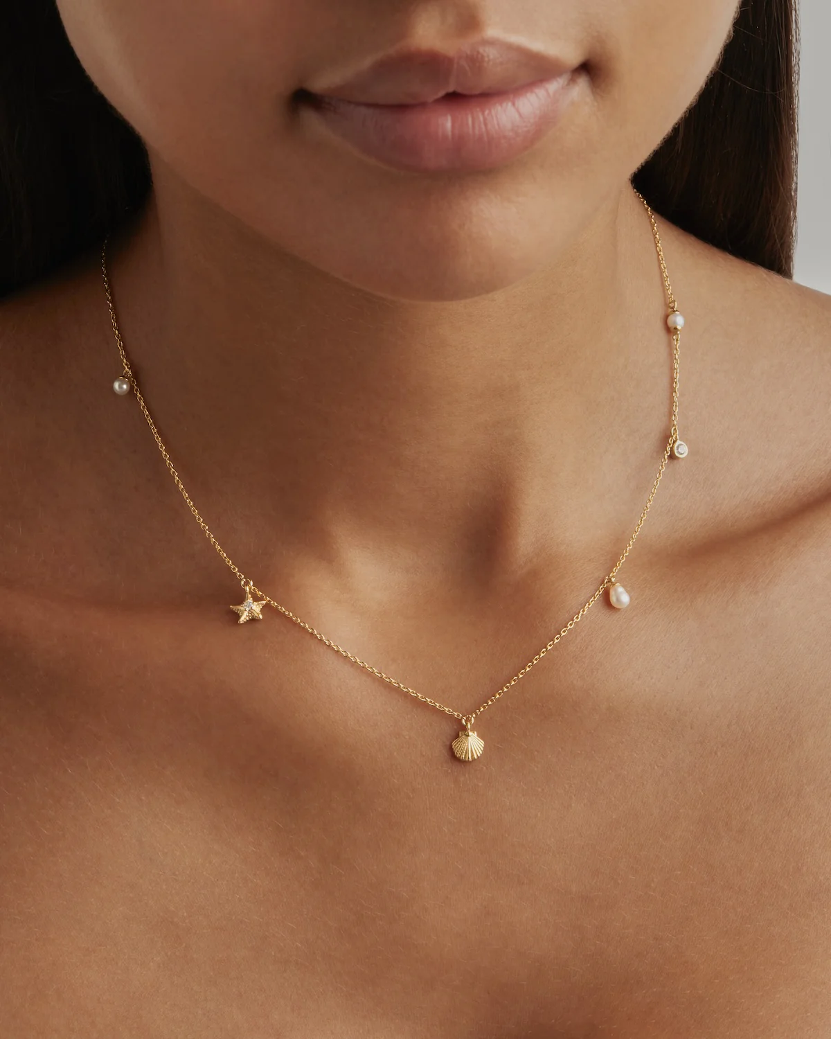 18k Gold Vermeil Ocean Dreaming Choker