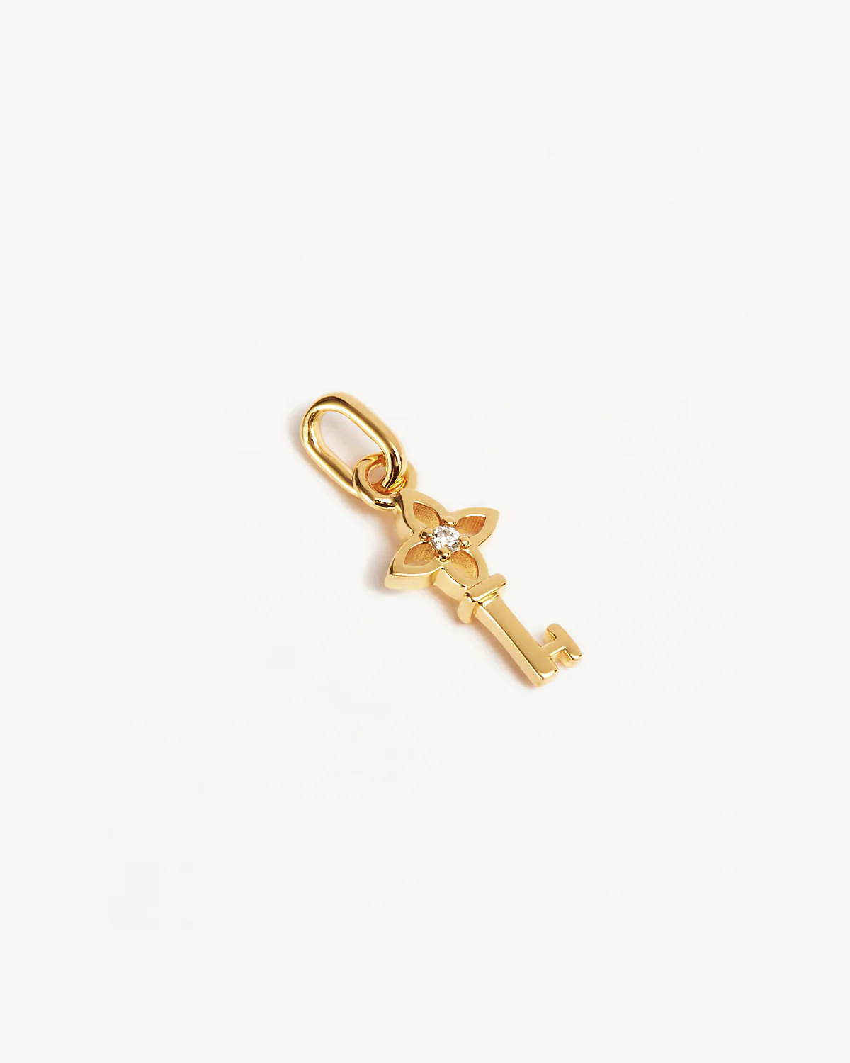 18k Gold Vermeil Key to My Heart Pendant