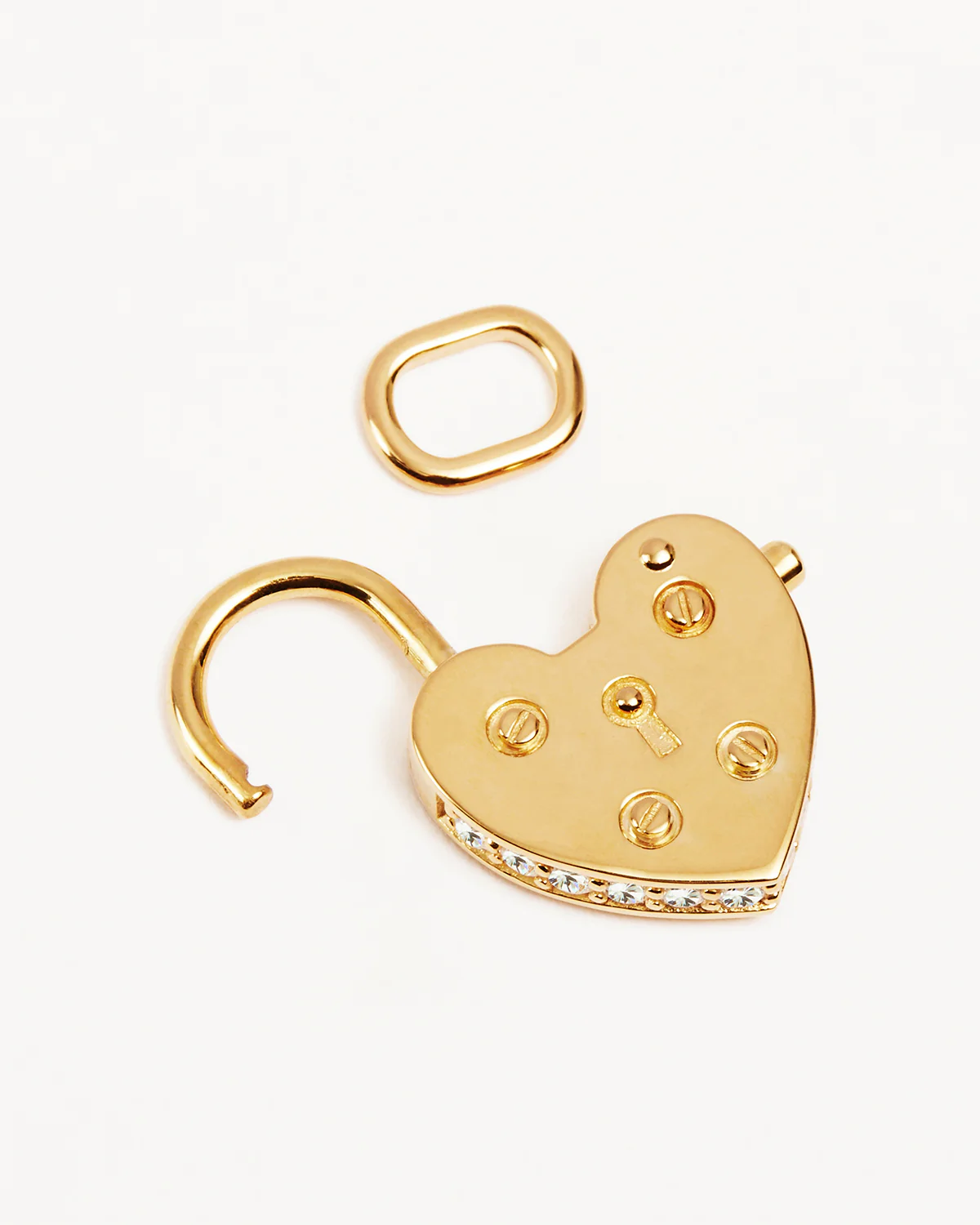1351-18k-gold-vermeil-love-unlocked-padlock-pendant-3.webp 18k Gold Vermeil Love Unlocked Padlock Pendant