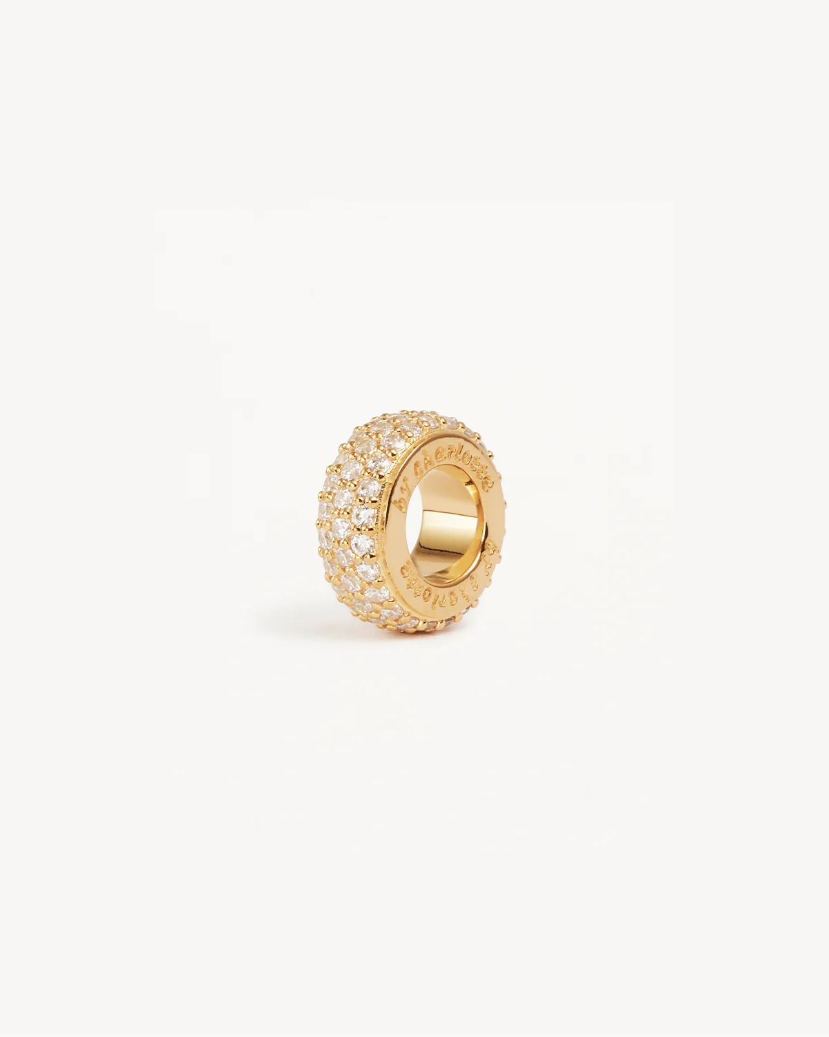 18k Gold Vermeil Live in Light Petal Charm