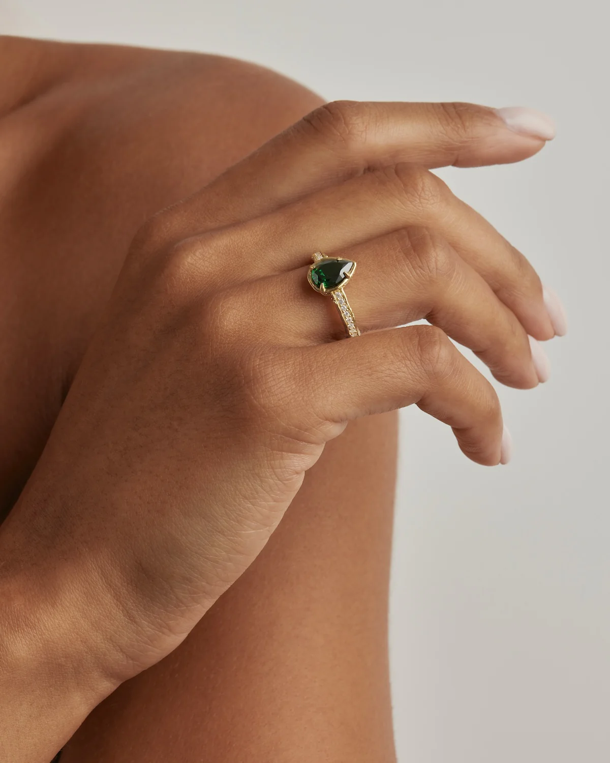18k Gold Vermeil Soul Searching Ring