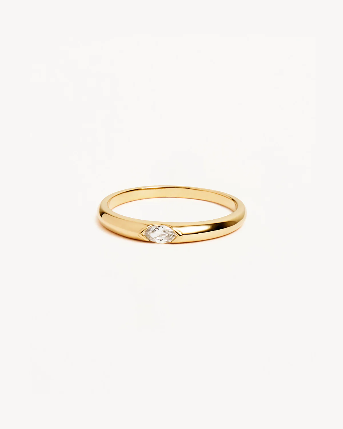14k Solid Gold Petal of Hope Lab-Grown Diamond Ring