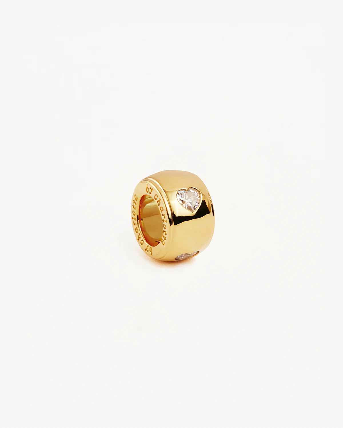 18k Gold Vermeil Radiant Heart Petal Charm