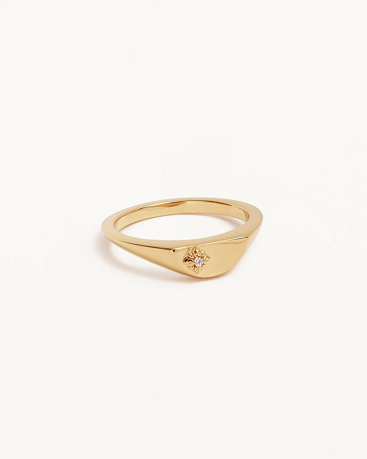18k Gold Vermeil Lotus Ring