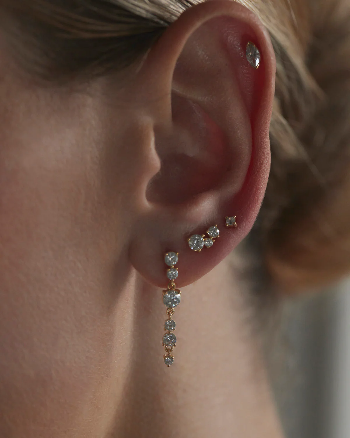 1460-18k-gold-vermeil-whispers-of-love-stud-earrings-5.webp 18k Gold Vermeil Whispers of Love Stud Earrings