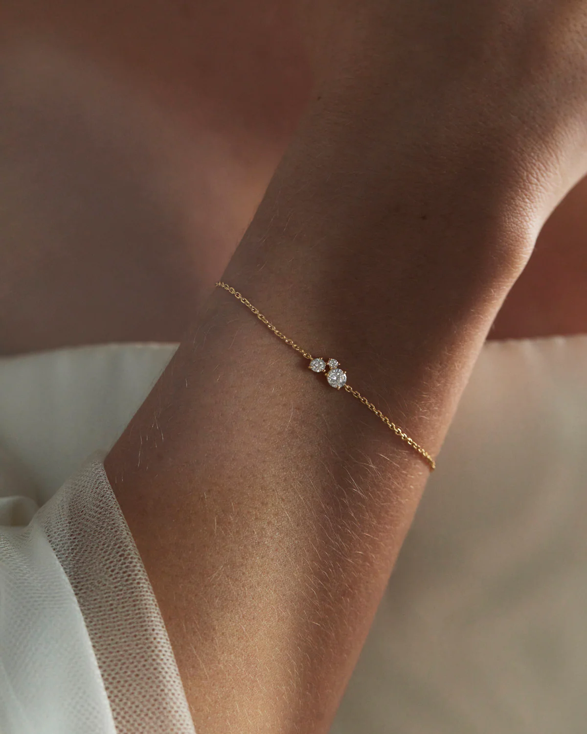 18k Gold Vermeil Whispers of Love Bracelet