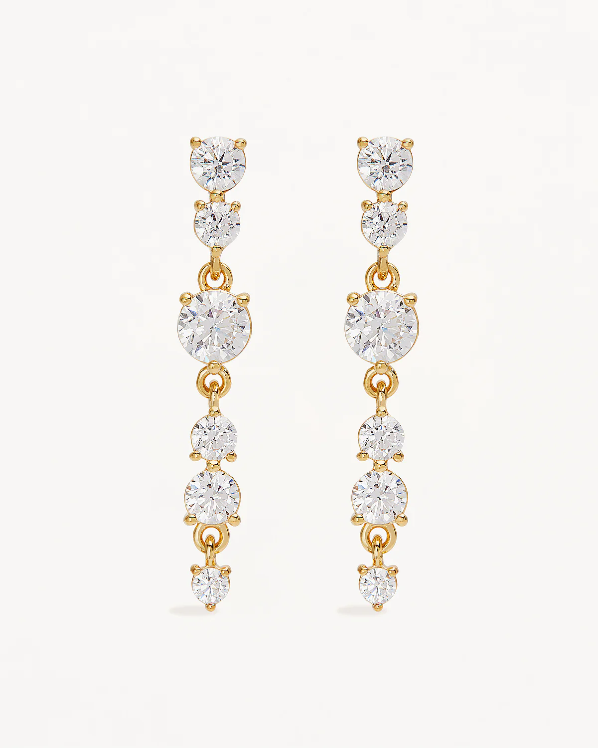 18k Gold Vermeil Forever Yours Drop Earrings