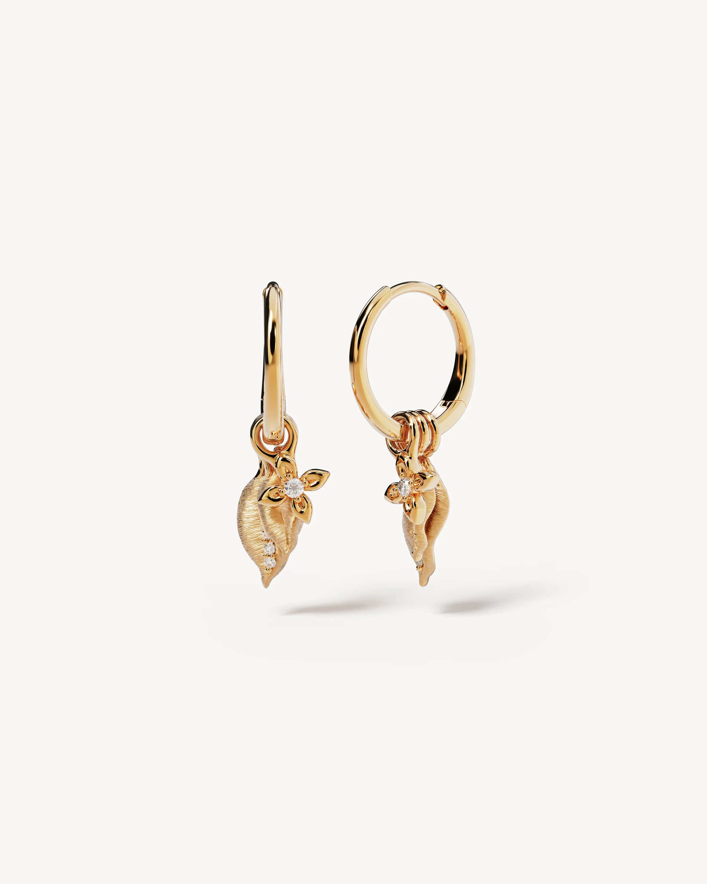 18k Gold Vermeil Begin Again Hoops