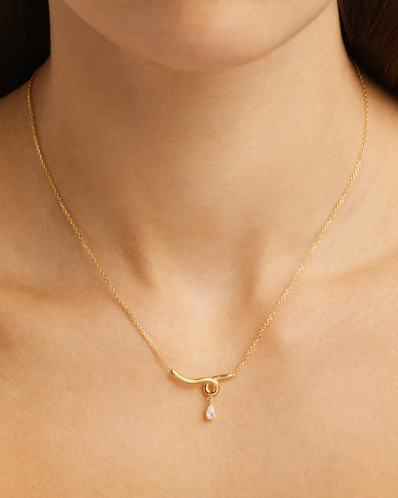 18k Gold Vermeil Entwined With You Necklace