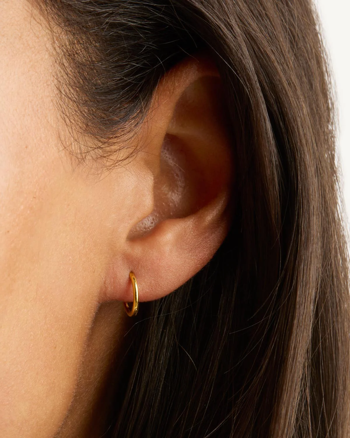 14k Solid Gold Purity Sleeper - 8mm