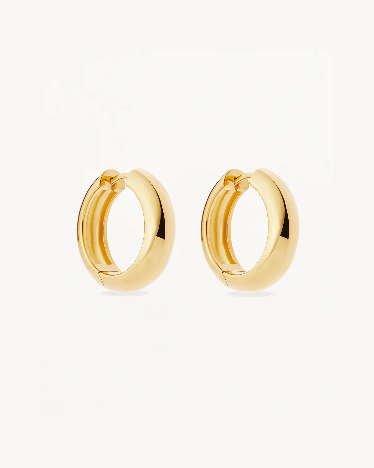 18k Gold Vermeil Bold Large Hoops