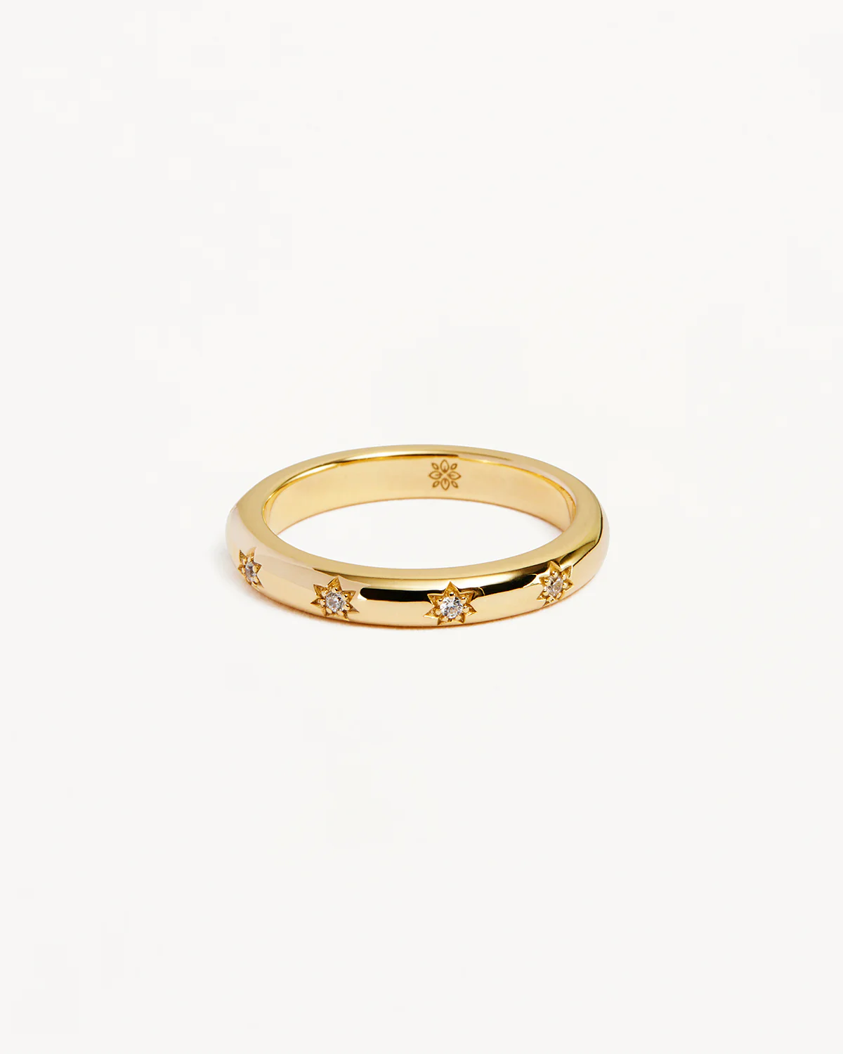 9k Solid Gold Stargazer Lab-Grown Diamond Ring