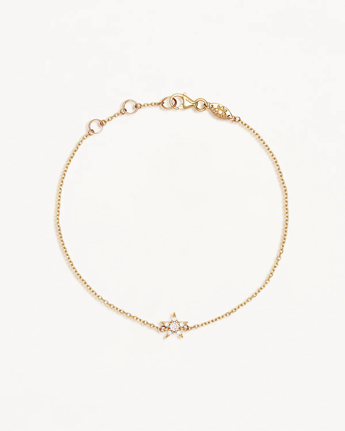 9k Solid Gold Estelle Lab-Grown Diamond Bracelet