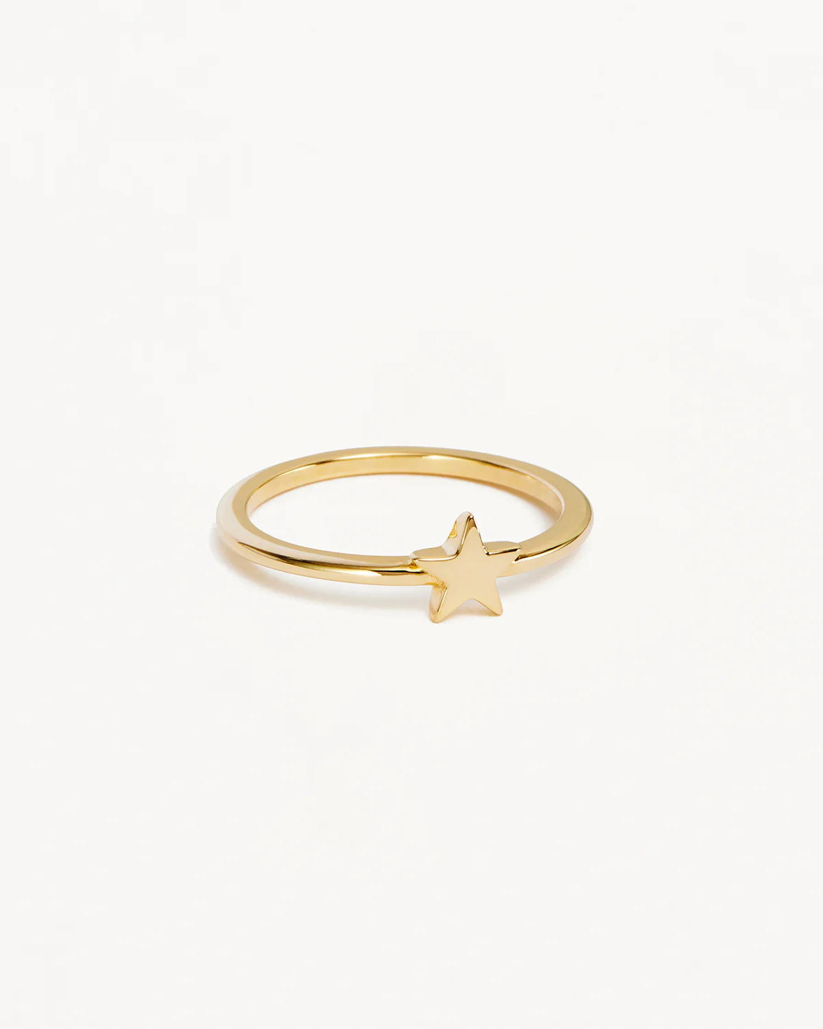 9k Solid Gold Wishing on a Star Ring