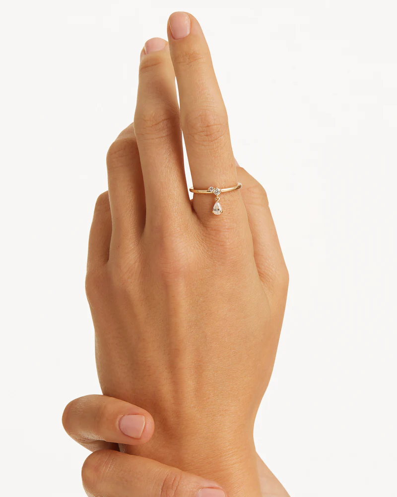 9k Solid Gold Silent Bloom Lab-Grown Diamond Ring