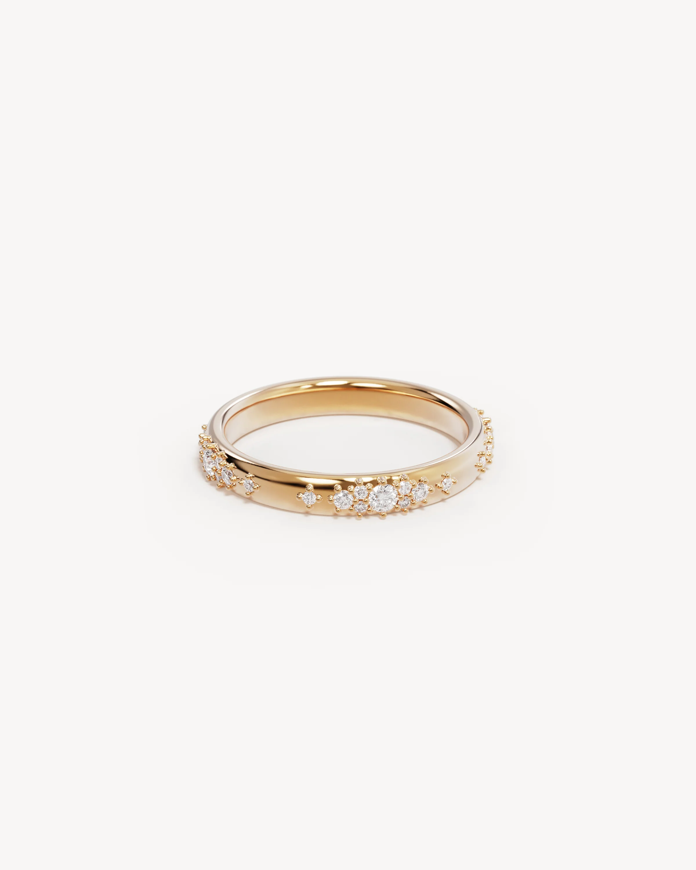 9k Solid Gold Beneath the Morning Light Lab-Grown Diamond Ring