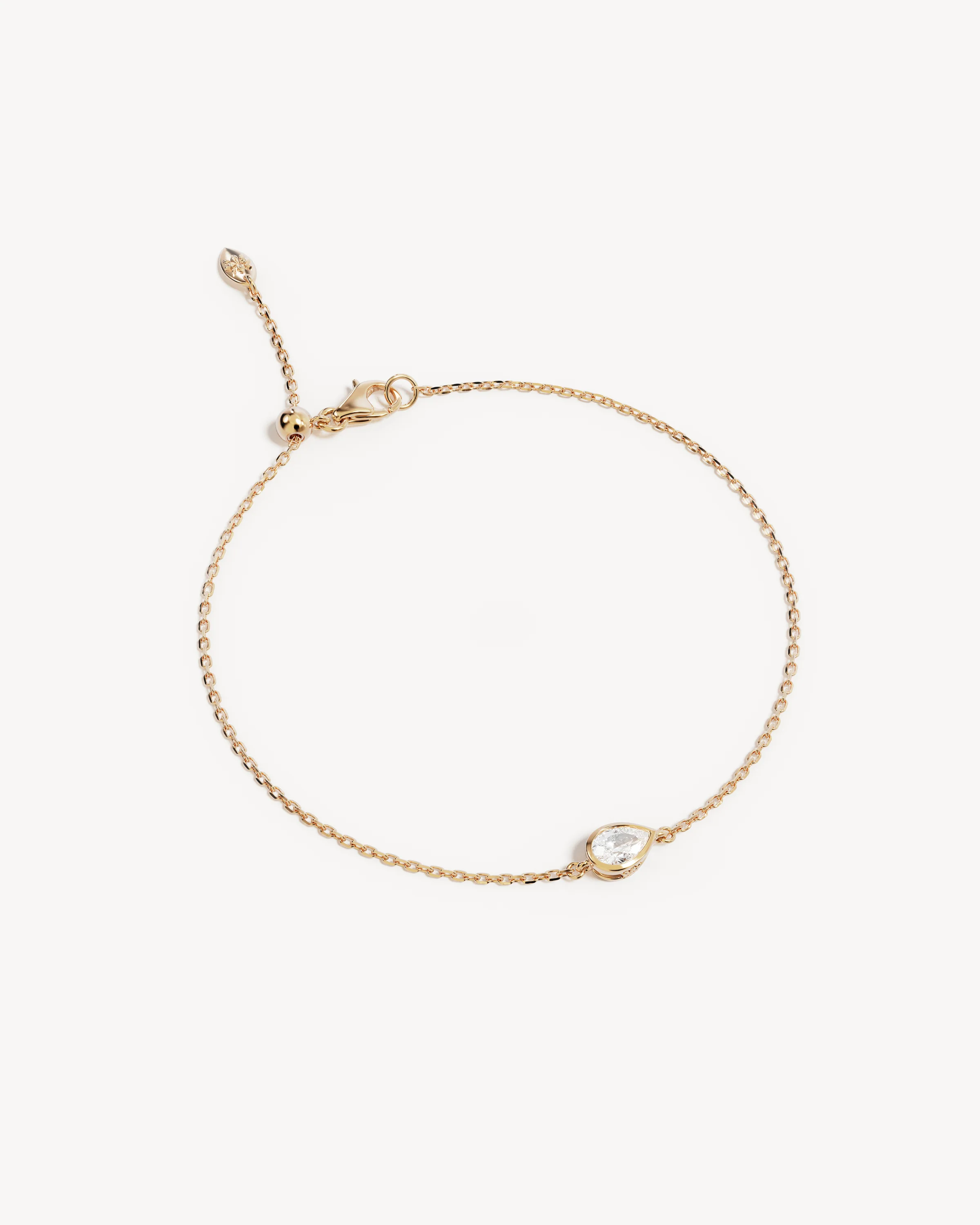 9k Solid Gold Echoes of Her Lab-Grown Diamond Bracelet