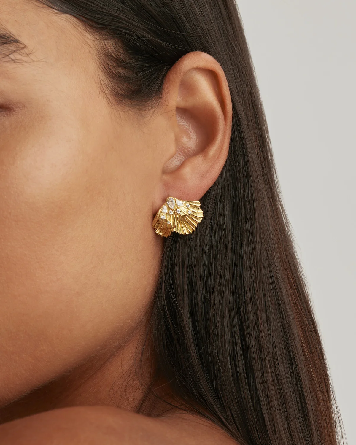 1763-18k-gold-plated-ocean-whisper-statement-earrings-2.webp 18k Gold Plated Ocean Whisper Statement Earrings
