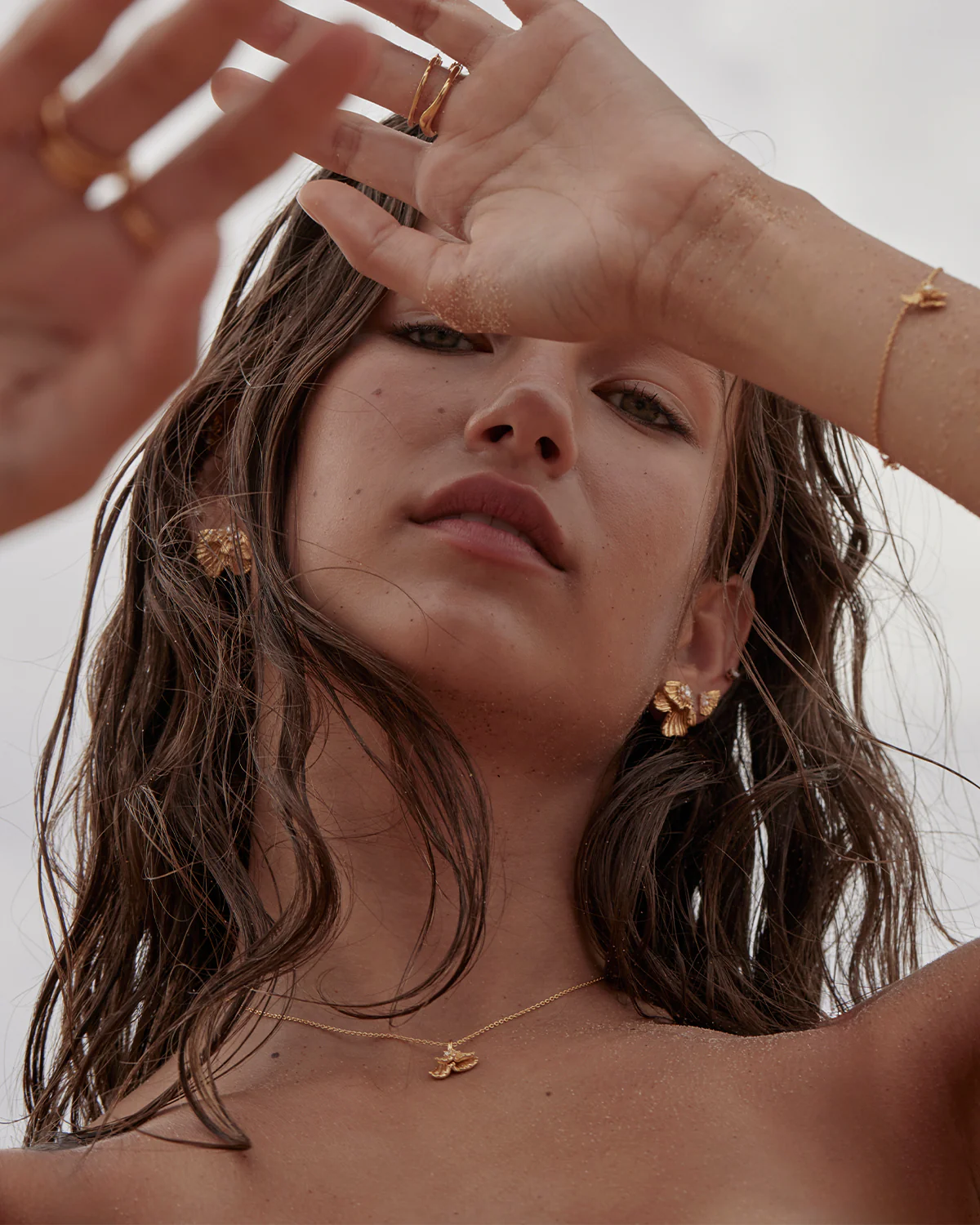 1763-18k-gold-plated-ocean-whisper-statement-earrings-8.webp 18k Gold Plated Ocean Whisper Statement Earrings