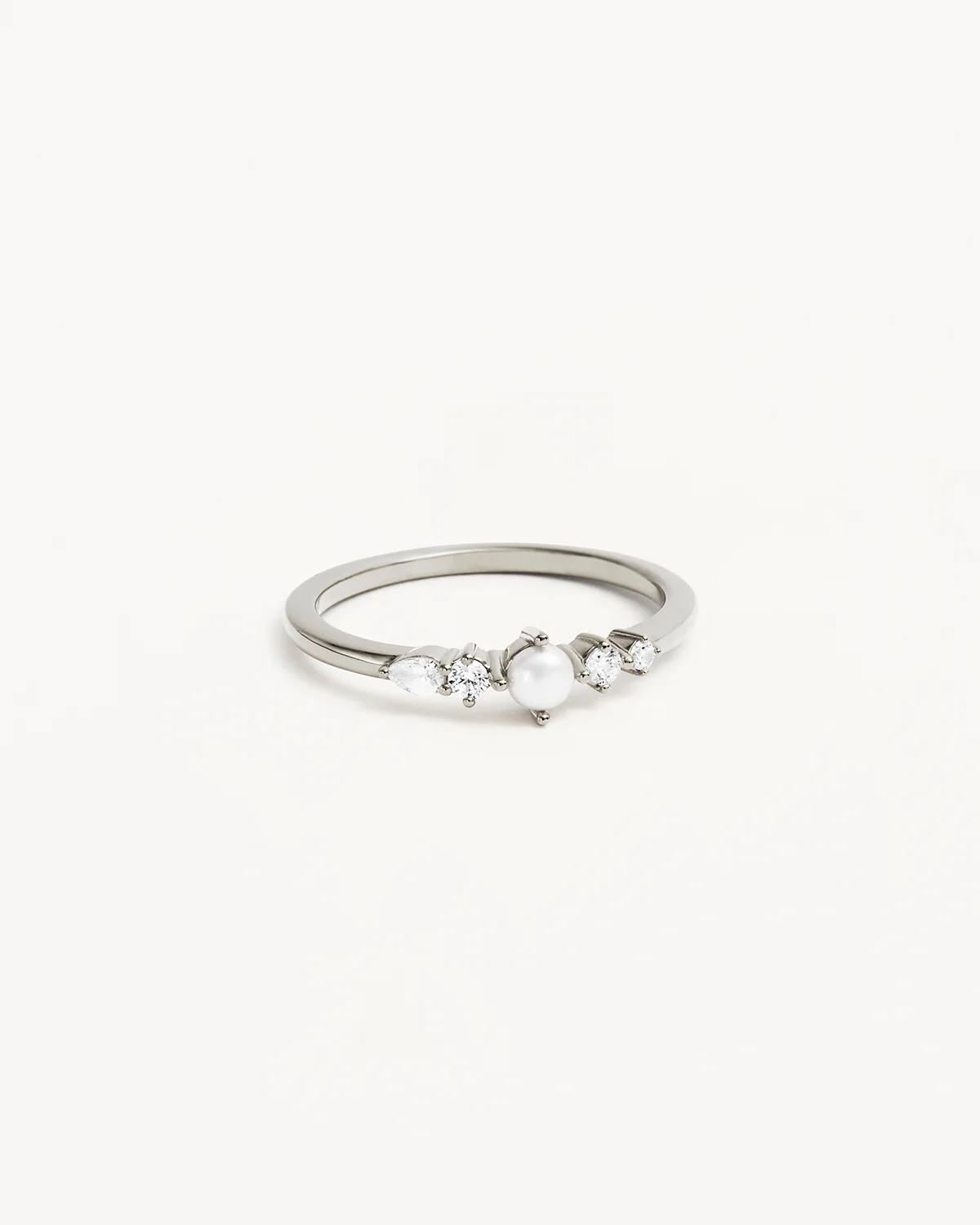 Sterling Silver Sea Foam Ring