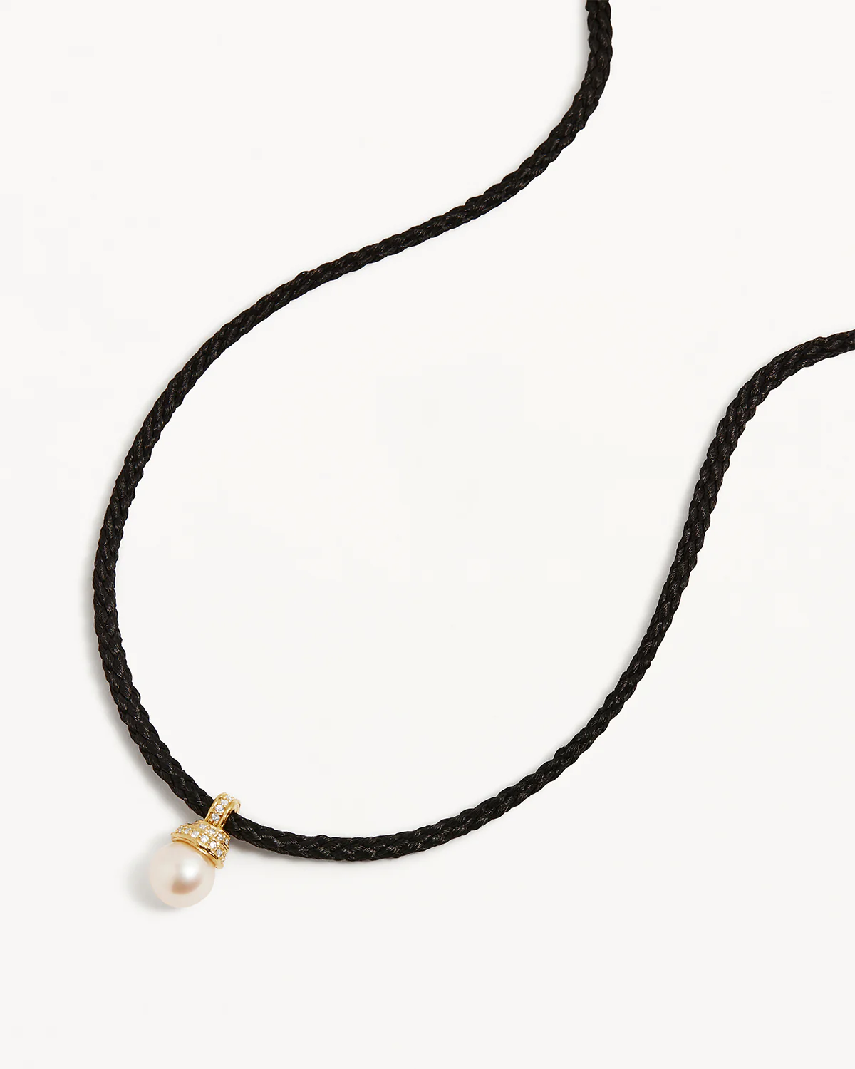 18k Gold Vermeil Whispers of Tranquillity Pearl Cord Choker