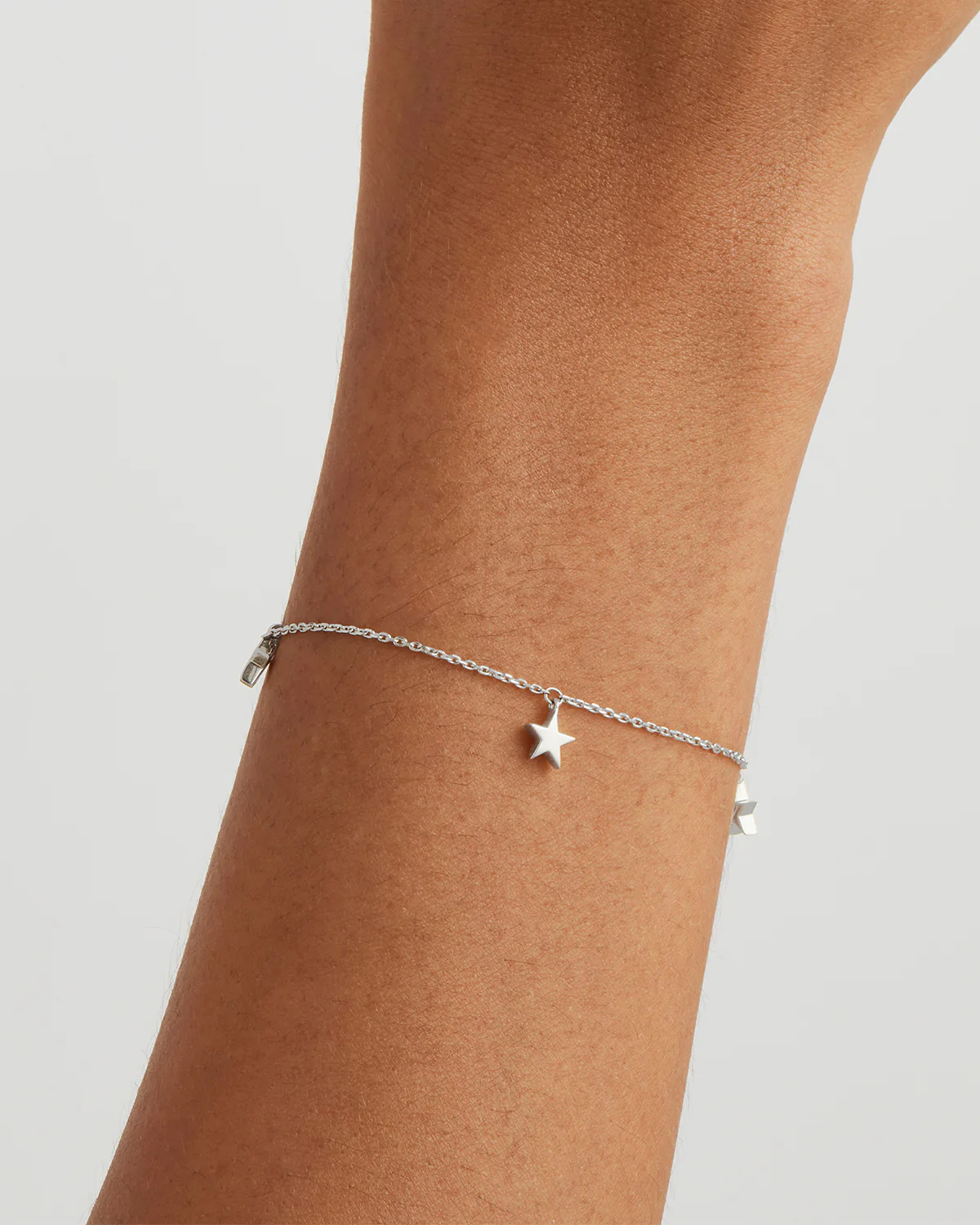 Sterling Silver Star Bright Bracelet