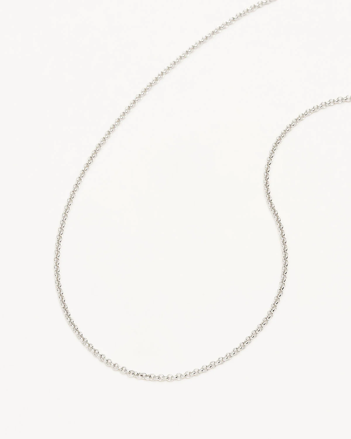 Sterling Silver 19" 2mm Belcher Chain Necklace
