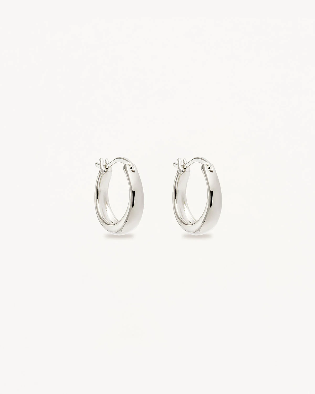Sterling Silver Infinite Horizon Small Hoops