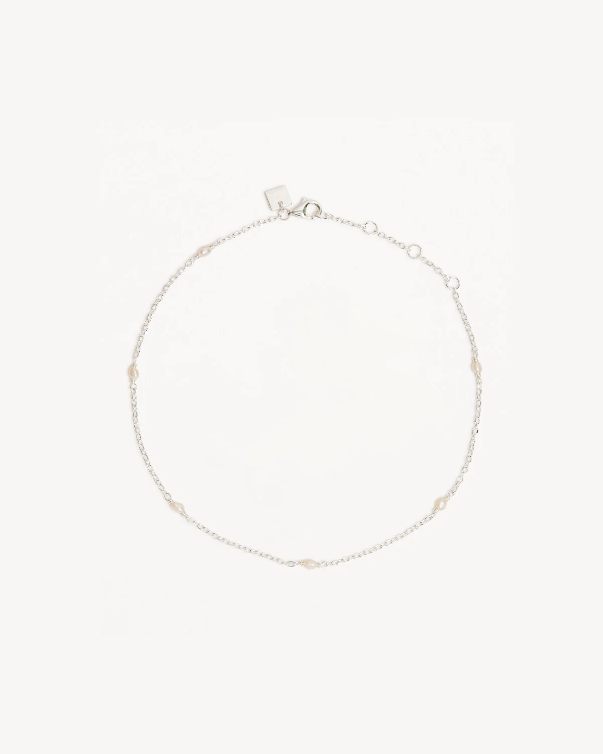 Sterling Silver Peaceful Wanderer Anklet