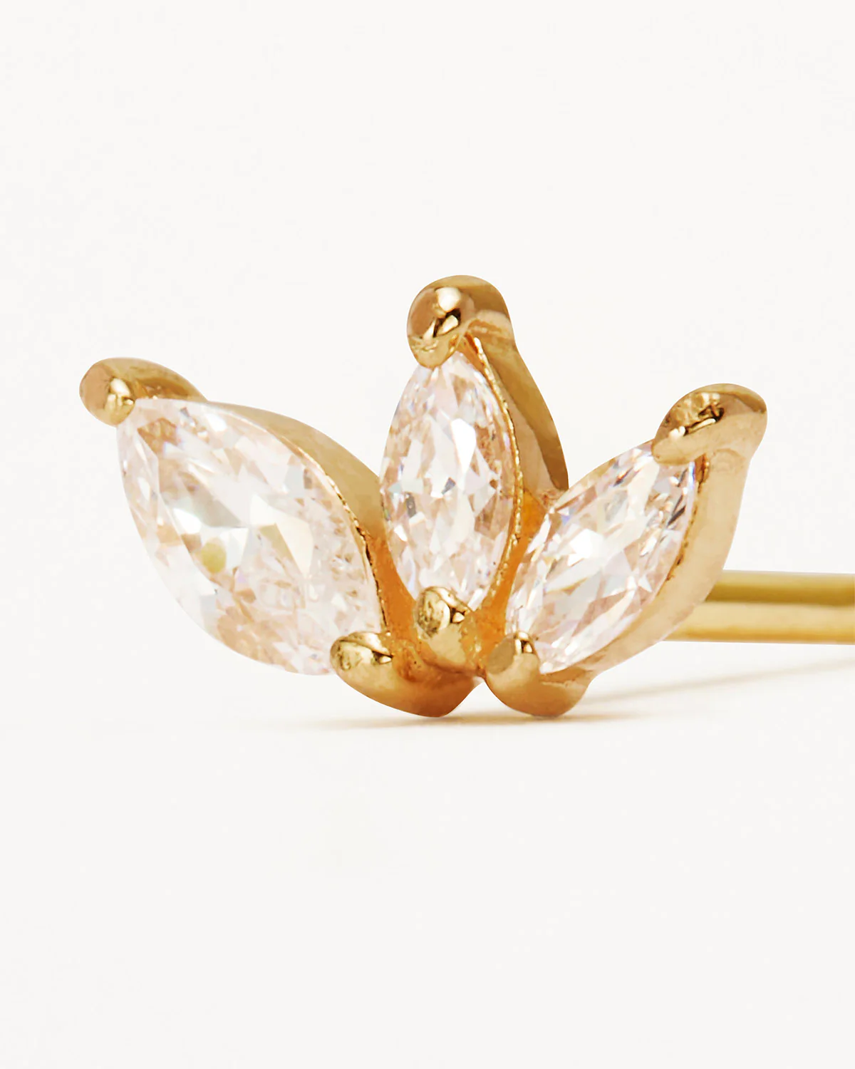 190-14k-solid-gold-blooming-lotus-crystal-cartilage-earring-3.webp 14k Solid Gold Blooming Lotus Crystal Cartilage Earring