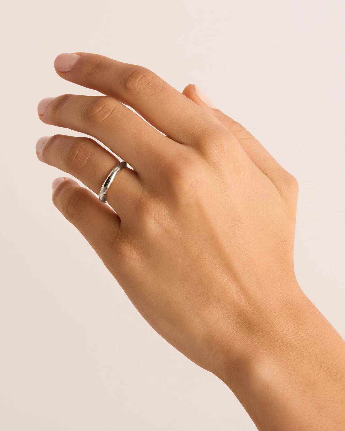 Sterling Silver Lover Medium Ring