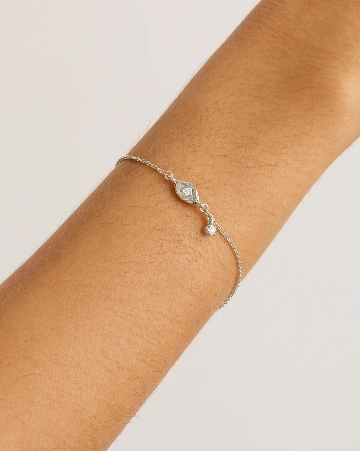 Sterling Silver I am Protected Bracelet
