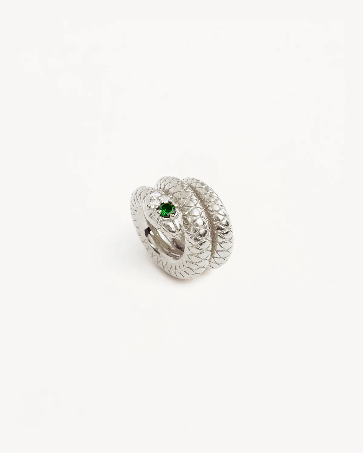 Sterling Silver Snake Petal Charm