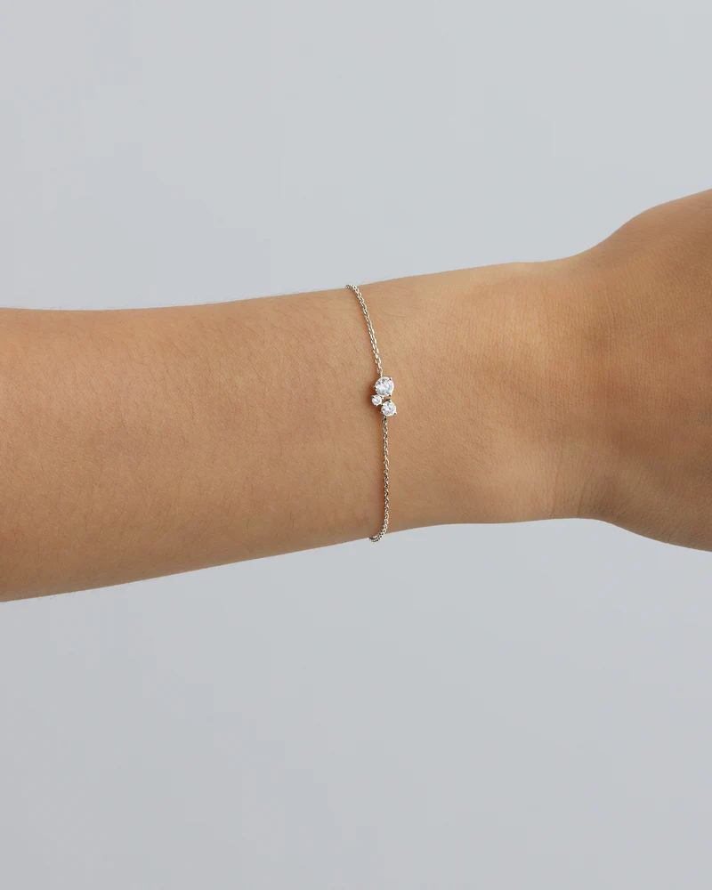Sterling Silver Whispers of Love Bracelet