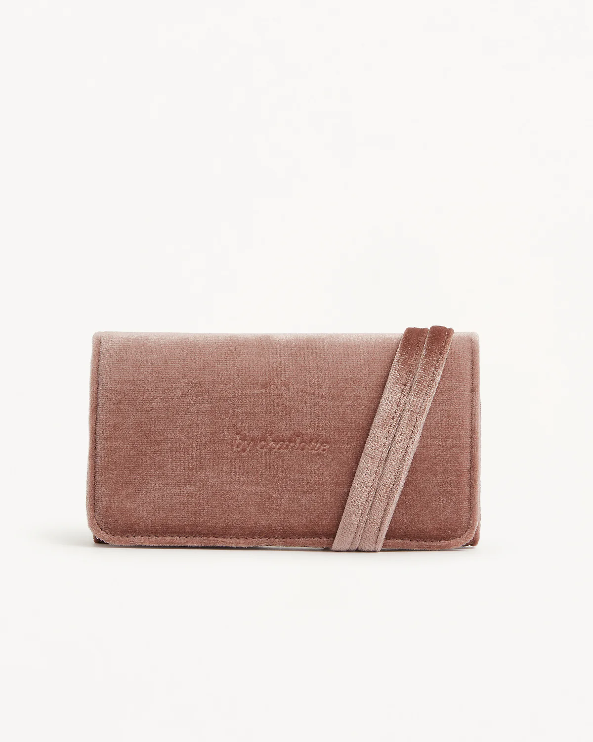 Soft Travel Jewellery Roll - Dusty Rose