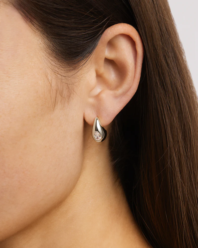 Sterling Silver Dewdrop Small Earrings
