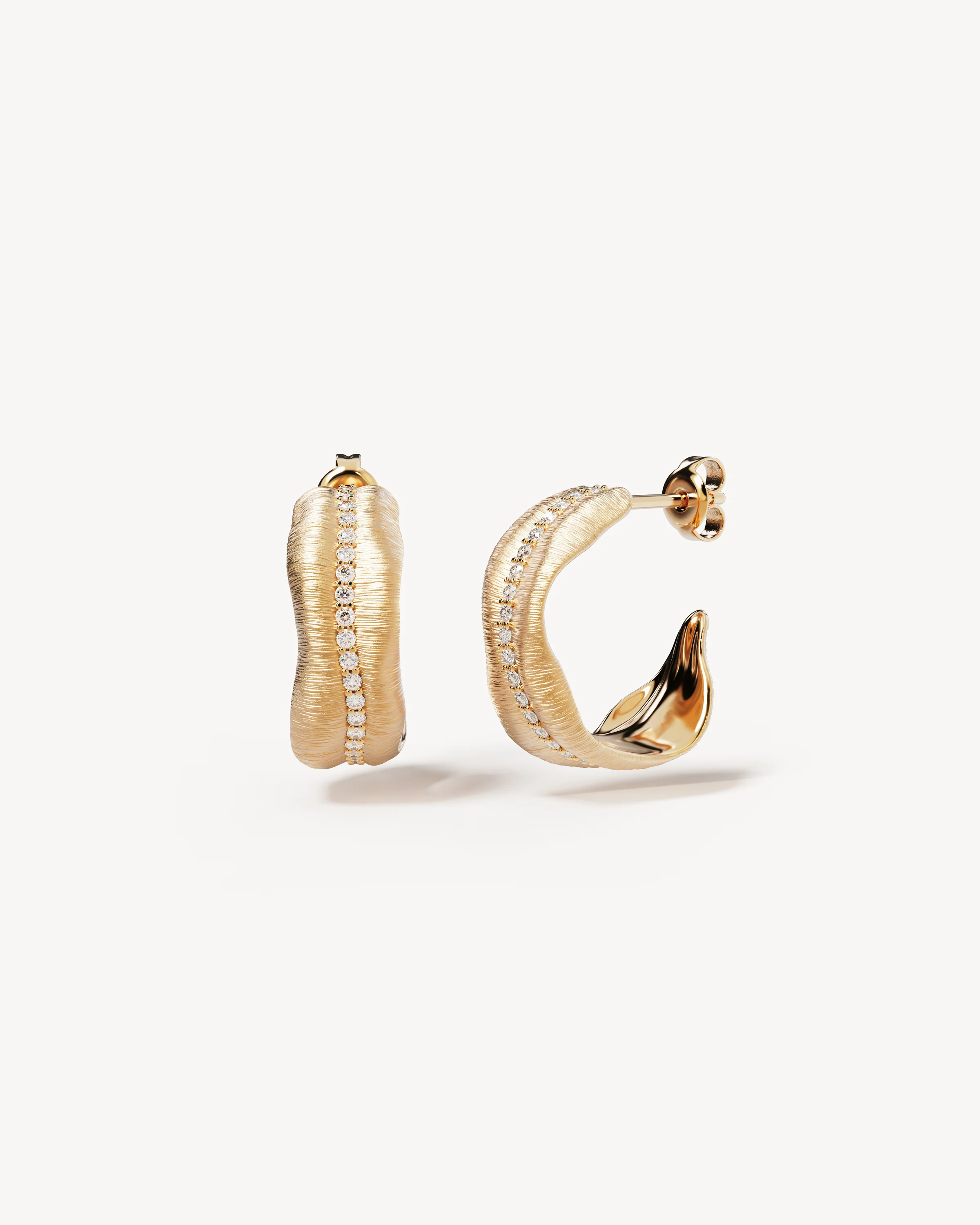 18k Gold Plated Awaken Hoops