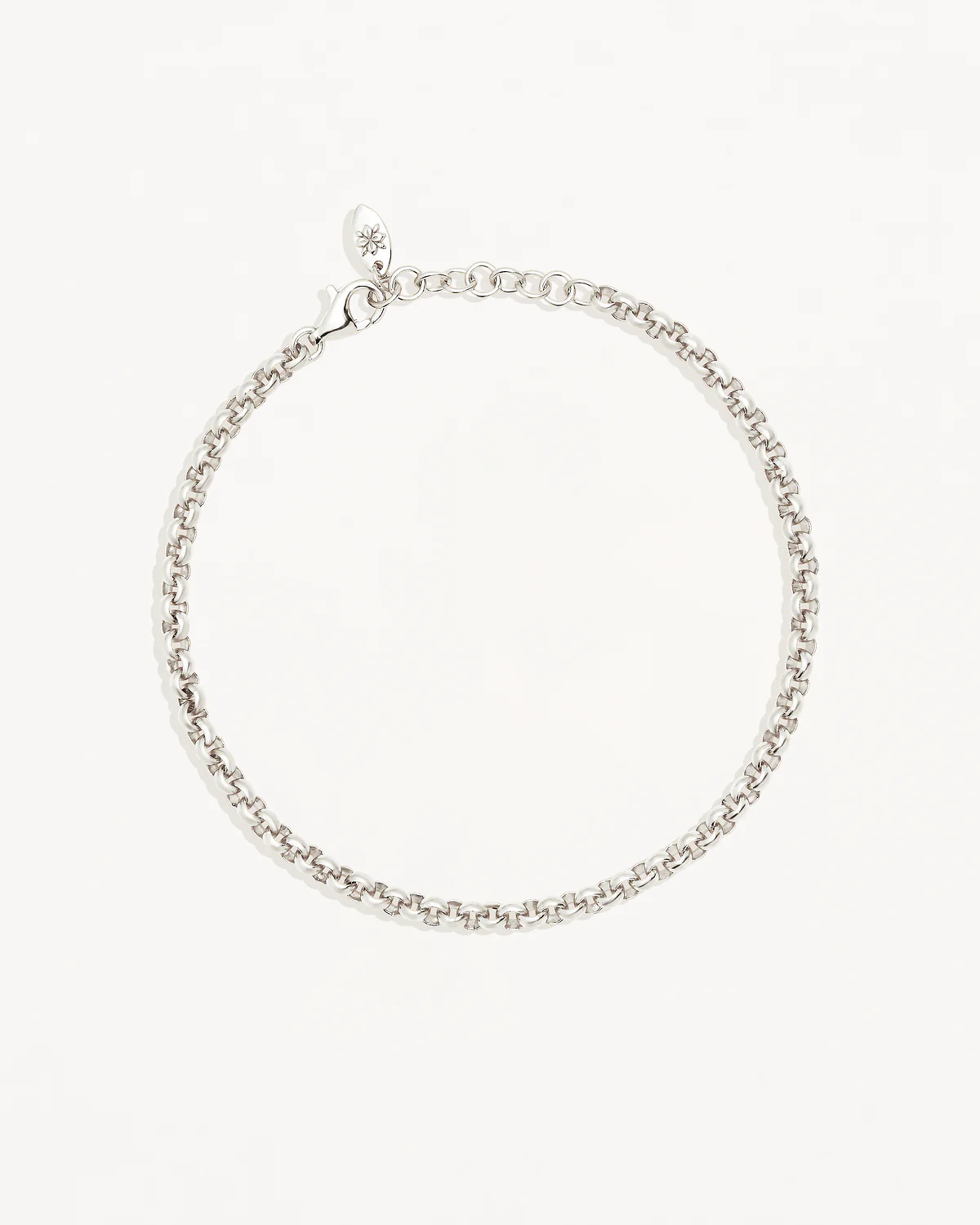 Sterling Silver Belcher Chain Bracelet