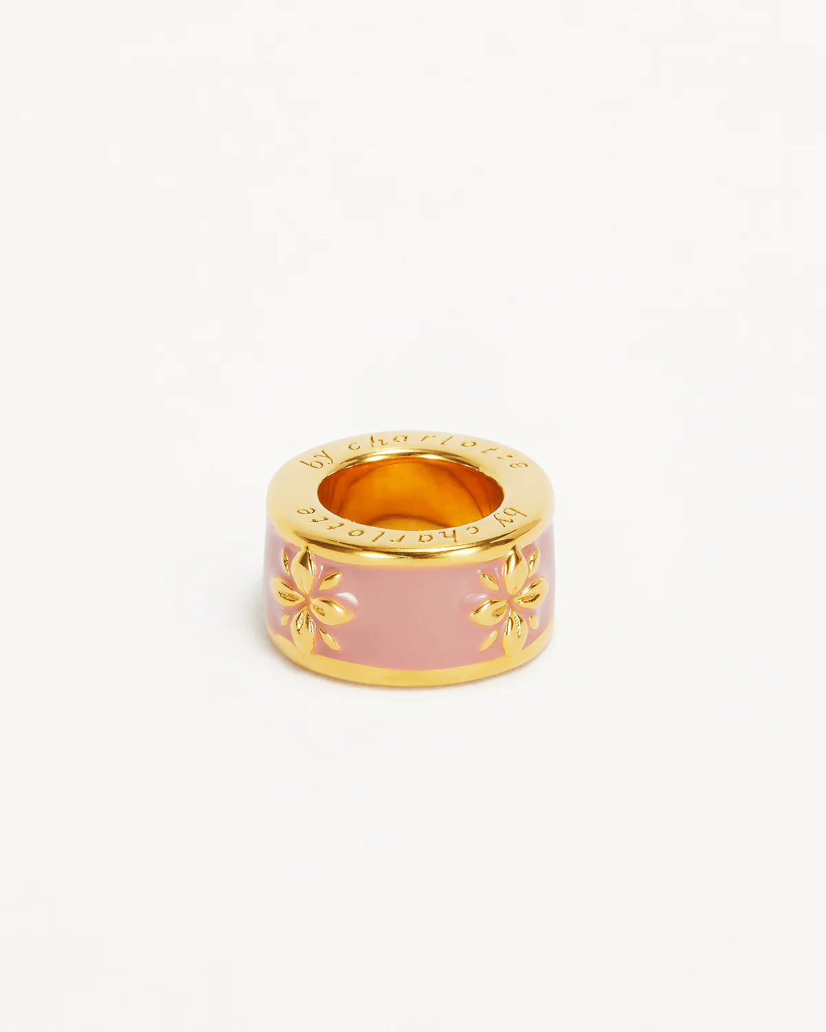 2086-18k-gold-vermeil-born-to-bloom-enamel-petal-pink-clay-3.webp 18k Gold Vermeil Born to Bloom Enamel Petal - Pink Clay