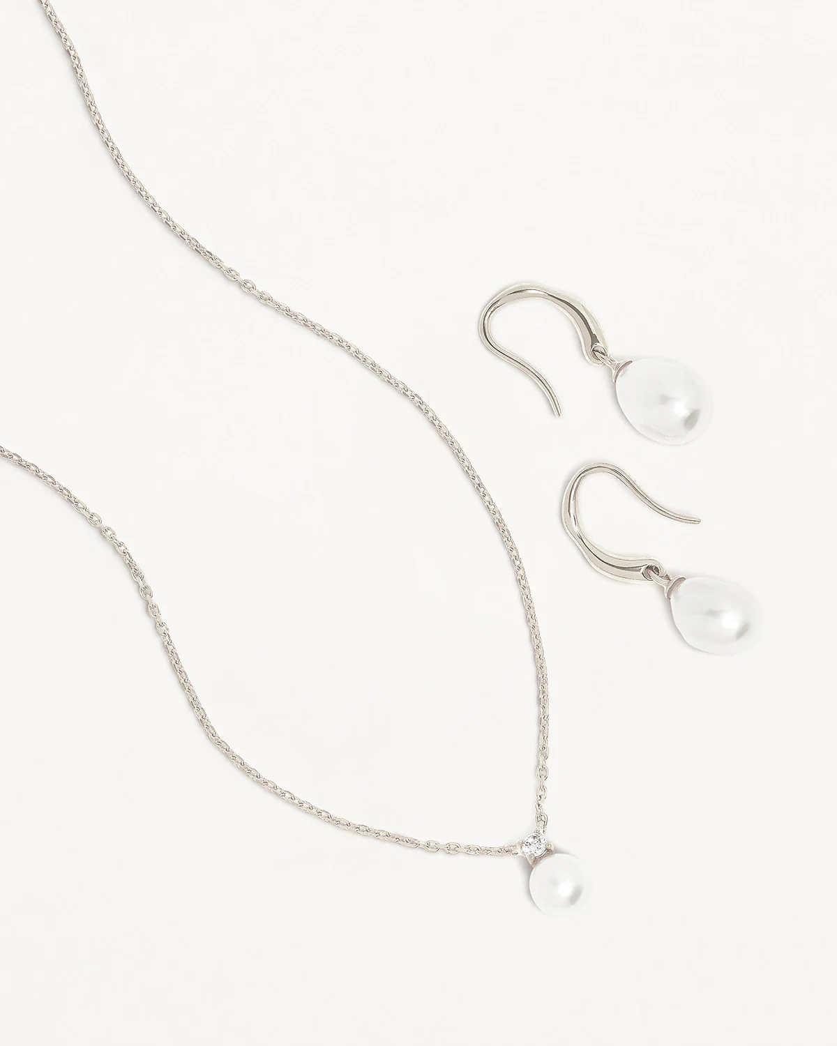 Sterling Silver Pearl Jewellery Gift Set